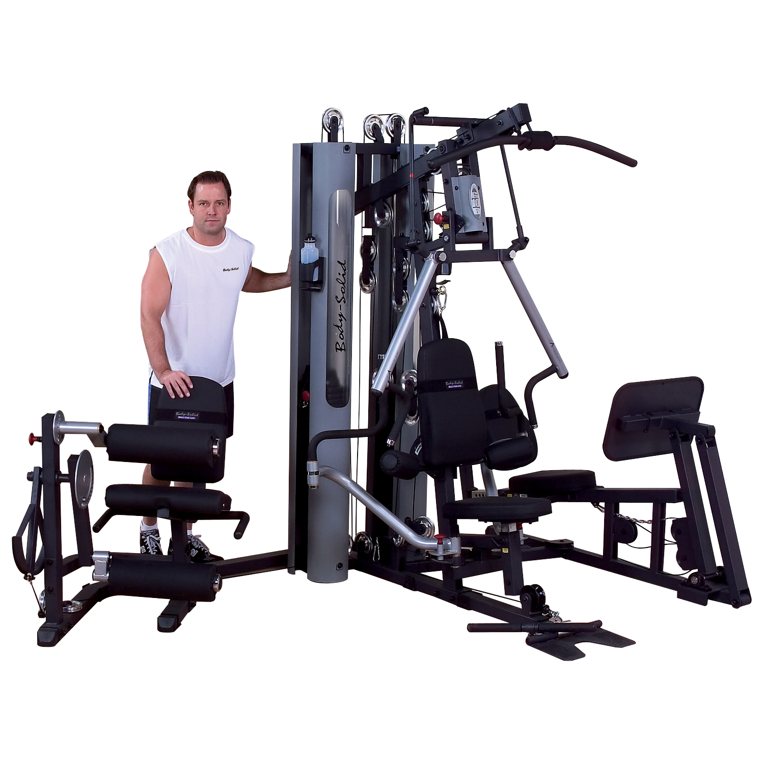 Body Solid 2 Stack Bi-Angular Home Gym G10B