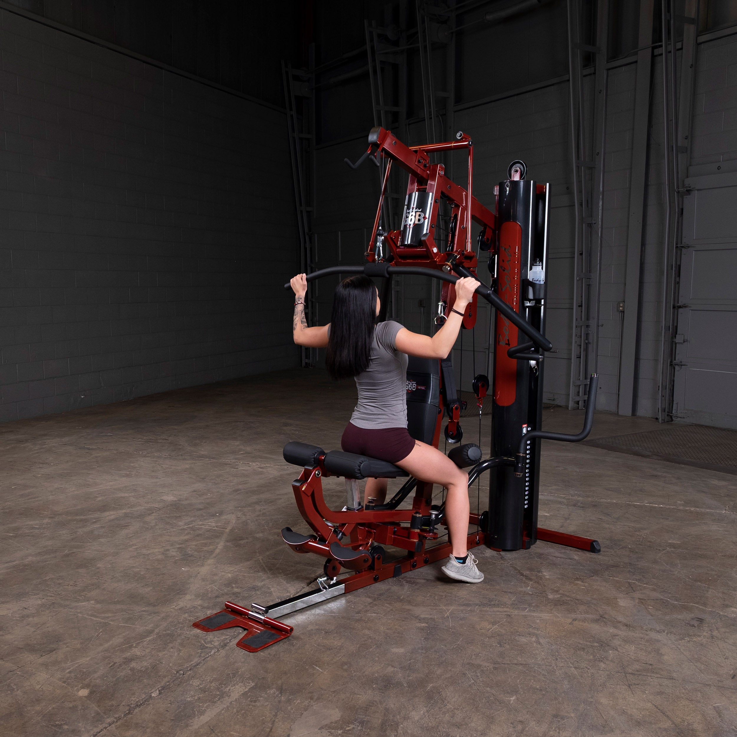 Body Solid Red Bi-Angular Multi-Station Home Gym G6BR