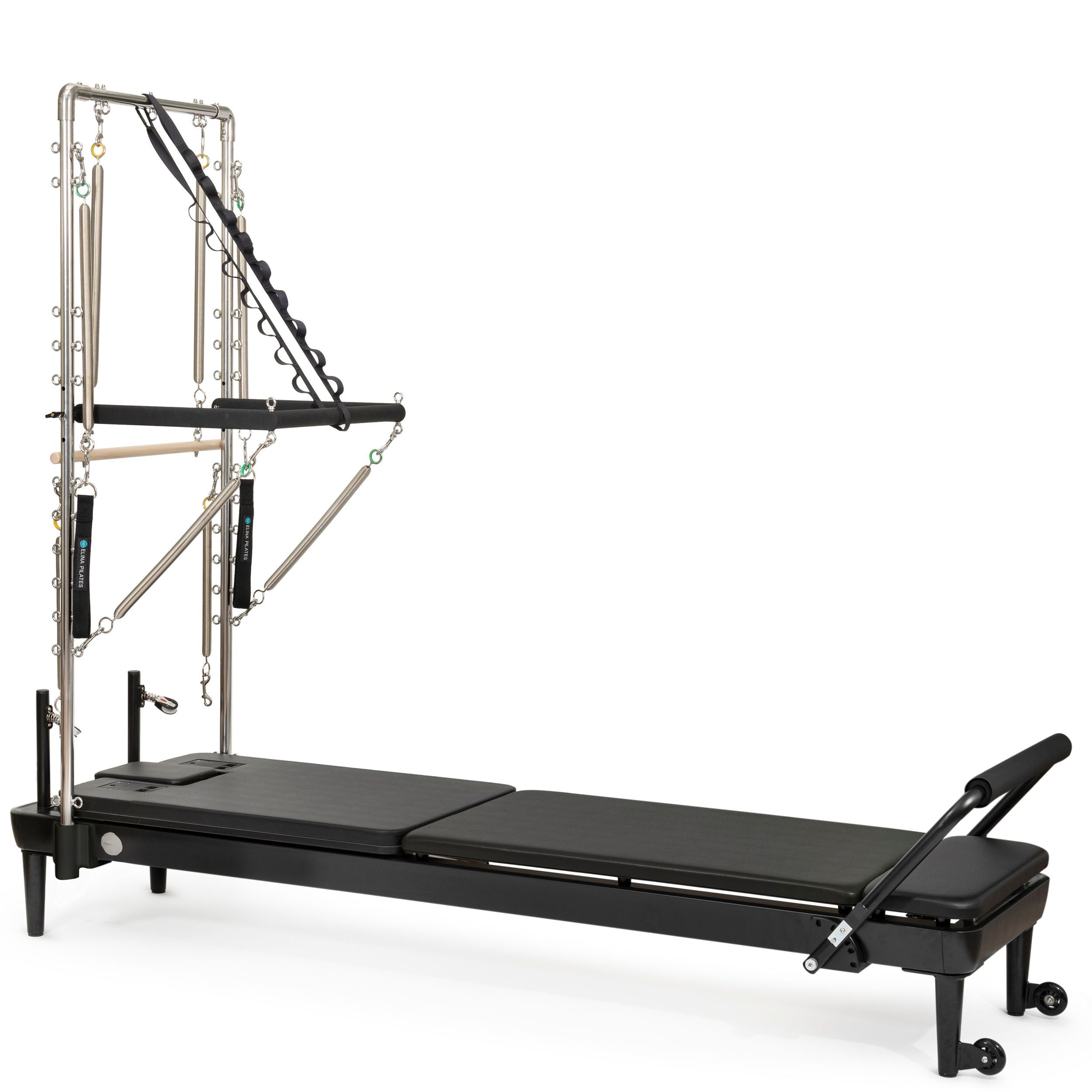 Elina Pilates Nubium™ Reformer Black Edition with Tower USA 300310-0