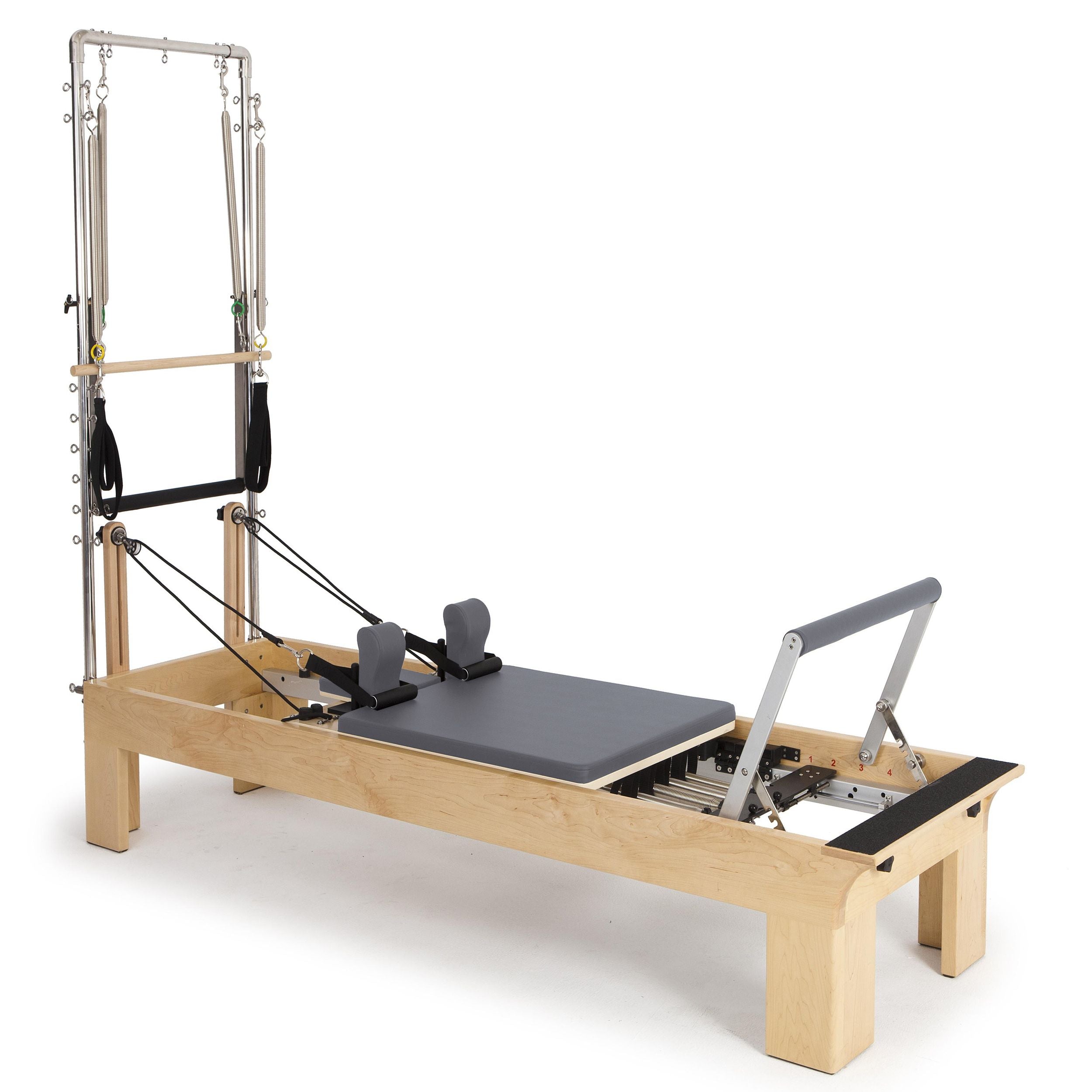 Elina Pilates Physio Wood Reformer with Tower USA 300005-0
