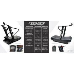 TruGrit Runner Curved Manual Treadmill RUNN1000