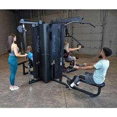 Body Solid Pro Clubline Four-Stack Commercial Gym S1000