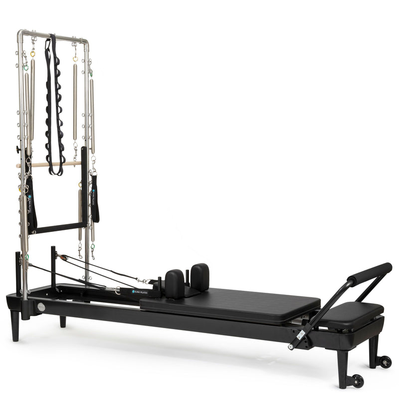 Elina Pilates Nubium™ Reformer Black Edition with Tower USA 300310-0